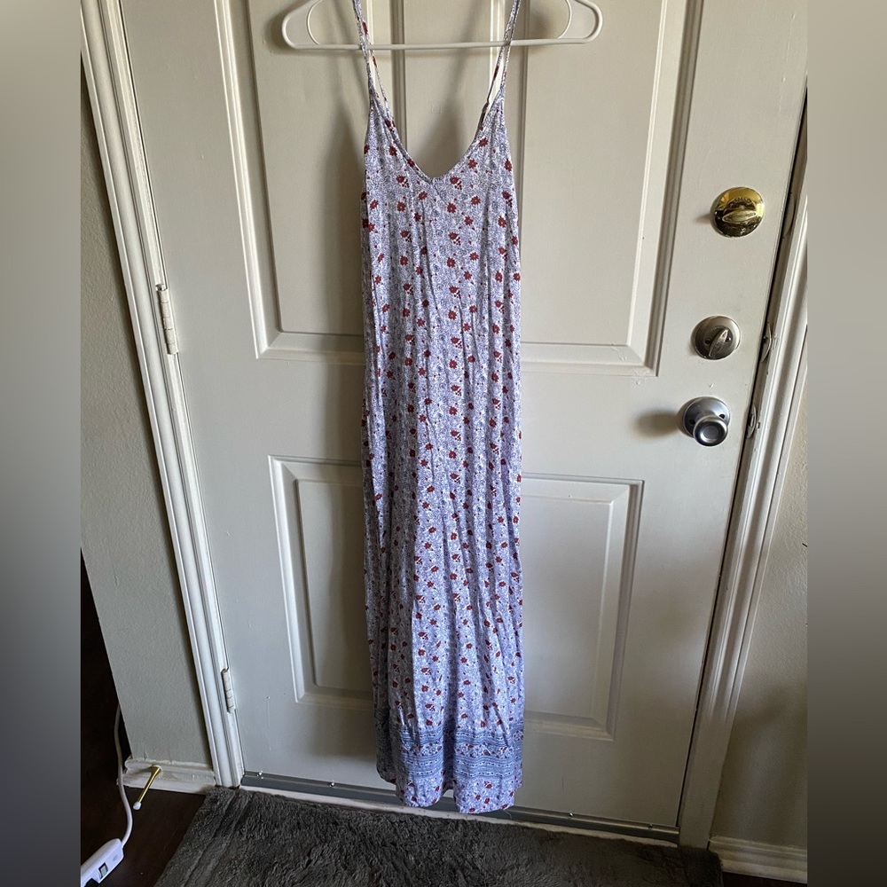 Spaghetti strap maxi dress